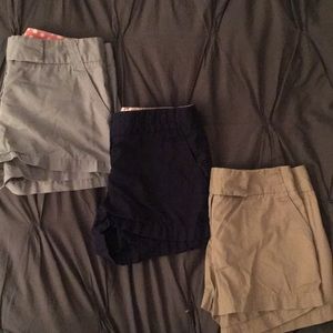 J.Crew Factory Chino Shorts Bundle. 3 for 1!